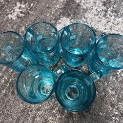翠ジンソーダグラス6個セットの画像