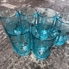 翠ジンソーダグラス6個セットの画像