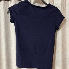 サイズ140 青トップス　H&M 美品の画像