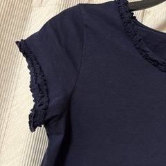 サイズ140 青トップス　H&M 美品の画像