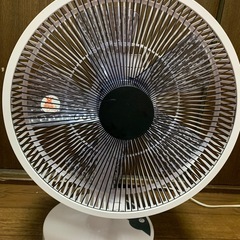 【中古・美品】2モーター扇風機（消臭・空気清浄機能付き）の画像