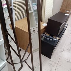 リユースのサカイ栃木店★ジモティ割あり★  姿見 ブラウン W1...