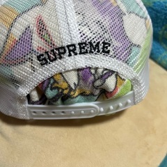 美品 希少カラー 24SS Supreme Terry Mesh Back 5-Panel テリー メッシュ キャップ Cap シュプリーム の画像