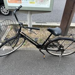 自転車　No.325　ブラック　27インチ　6段切り替え　【リサ...