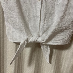 Ｈ＆Ｍ 150 白トップス ノースリーブの画像