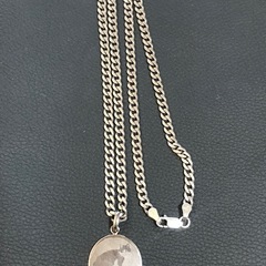 シルバー925 喜平ネックレス ペンダント　50cm