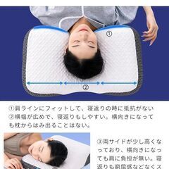 低反発枕　59cm x 35cm の画像