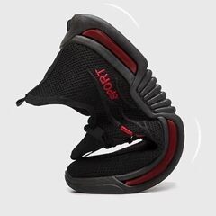  メンズ スニーカー ランニングシューズ ウォーキング ブラック 26ｃｍ 26.5ｃｍの画像
