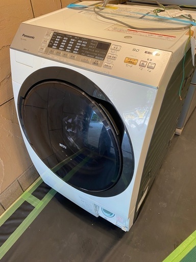 6月25日お譲り（運搬費込み）Panasonic ドラム式9.kg