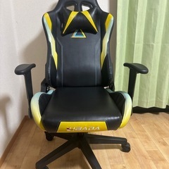 【引き取り限定】Hbadaゲーミングチェア⭐️レアなイエローカラ...