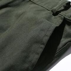  メンズ カーゴパンツ 作業着 ワークパンツ ミリタリー 股下二枚重ね XLの画像