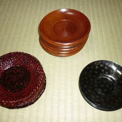 【茶托】3種×5枚セットの画像