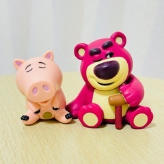 トイストーリー ロッツォ＆ハムの置物