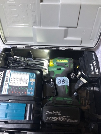 マキタインパクトドライバ新型TD173D中古美品オリジナルハウジング