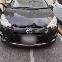アクア　事故車　車検2年