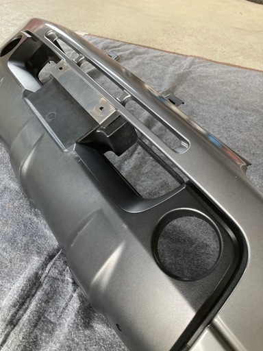 良品 JB23 スズキ ジムニー フロントバンパー ガンメタ