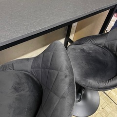 ほぼ未使用　トウキョウインテリア　バーカウンター&バーチェアの画像