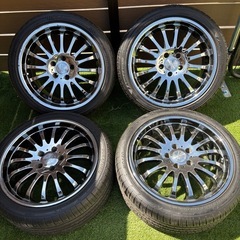 TMWホイール　8.5j/9.5j+38 235/40r18 溝あり