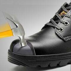 作業靴 安全靴 メンズ 鋼製先芯 つま先保護 刺し傷防止ソール 26ｃｍ 26.5ｃｍの画像