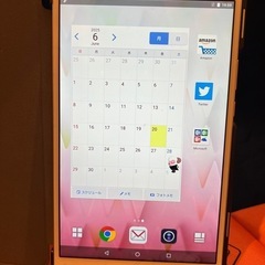 NTTdocomo d-01j タブレットの画像