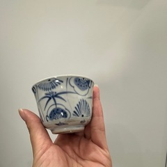お値下げしました！湯呑み3コ　お皿セットの画像