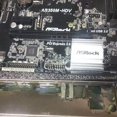 【BIOS OK】Asrock  AB350M-HDV  の画像