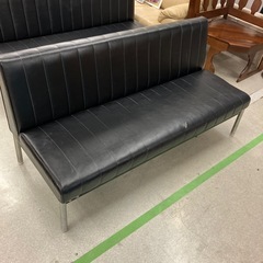 K2506-235 チェリーファニチュア ベンチソファ ブラック...