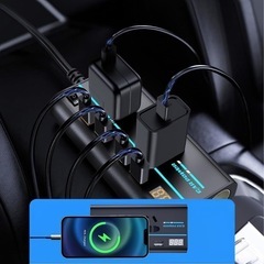 NIRU 200W インバーター カーインバーター DC12Vの画像