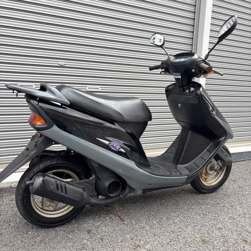 4102.高馬力２スト　タクト　バッテリー新品　千葉県柏市　即日配送、自走引き取りも可能