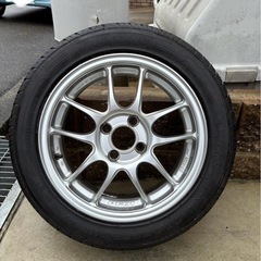 【4本セット】エンケイ PF01 15インチ ホイールタイヤセット