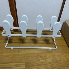 スリッパ ラック 白色の画像