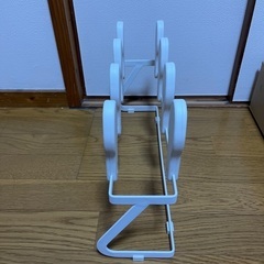 スリッパ ラック 白色の画像