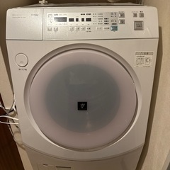 シャープ ドラム式洗濯機 WASH&DRY ES-V520 の画像