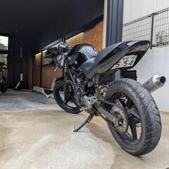 VTR250 動画あり カスタムバイク 黒 LEDヘッドライト テール 福岡の画像