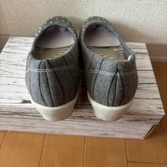 BOBSON スリッポン グレーの画像