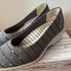 BOBSON スリッポン グレーの画像