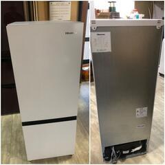 【松本市引き取り限定】Hisenseノンフロン冷凍冷蔵庫162㍑...