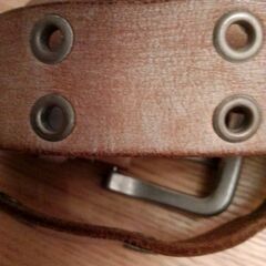 EDWINレザースタッズベルト　レトロの画像