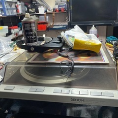 スピーカー2つ1セットレコードプレイヤーのみの画像