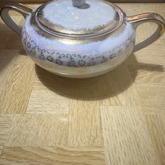 SIROYAMA 　CHINA カップ ソーサー 5客　シュガーポットの画像