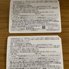 🚃‼️鉄道優待割引券‼️の画像