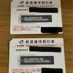 🚃‼️鉄道優待割引券‼️