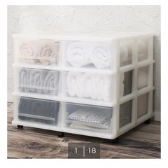 【ニトリ】キャスター付き押入れ収納ケース