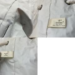 CHANEL プールバッグ ロゴ　高さ40cm(15.75 inch)　直径30cm(11.81 inch)　 黒  巾着 　ショルダーバッグ　送料無料の画像