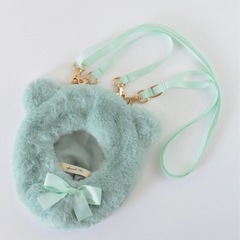 【15cmぬい推奨サイズ】Appel Toi ぬい服 着せ替え おくるみ 2way ライトブルー　ぬいショルダー【新品未使用品】 の画像