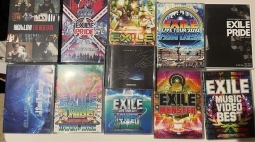 EXILEなどのLDHさんのライブDVD