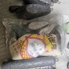 釣り鉛の画像
