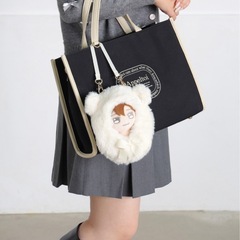  【15cmぬい推奨サイズ】Appel Toi ぬい服 着せ替え おくるみ 2way アイボリー ぬいショルダーの画像