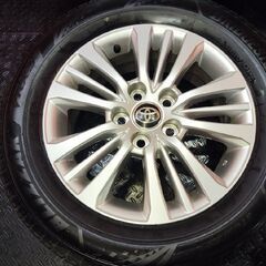 未走行に近い【BS BLIZZAK VRX3 205/60R16】スタッドレス 2022 トヨタ 90ノア/ヴォクシー純正ホイール 16インチ 6J5HPCD114.3+40 (KTL448)の画像