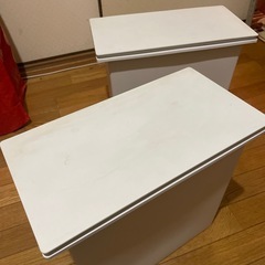 無印良品 ゴミ箱 2個セットの画像